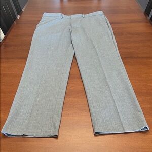 J.M. Haggar SLIM FIT light gray dress pants.  36 x 32
